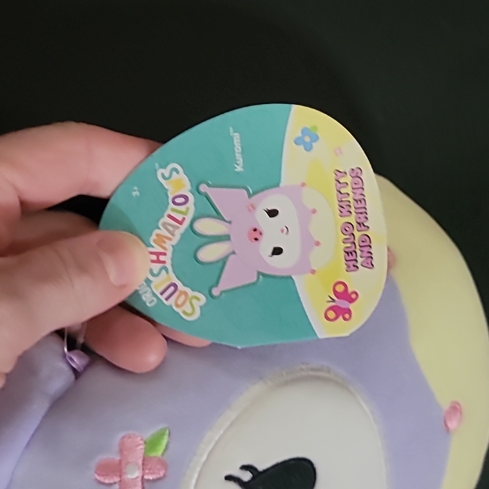 Kuromi 8" Easter Squishmallows Sanrio NWT - Picture 2 of 4